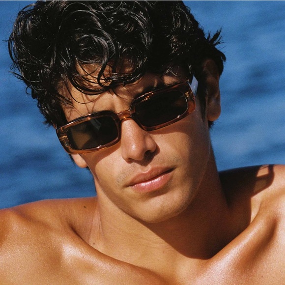 le specs dynamite sunglasses in tobacco Knh mt Unisex Le Specs Dynamite Sunglasses in